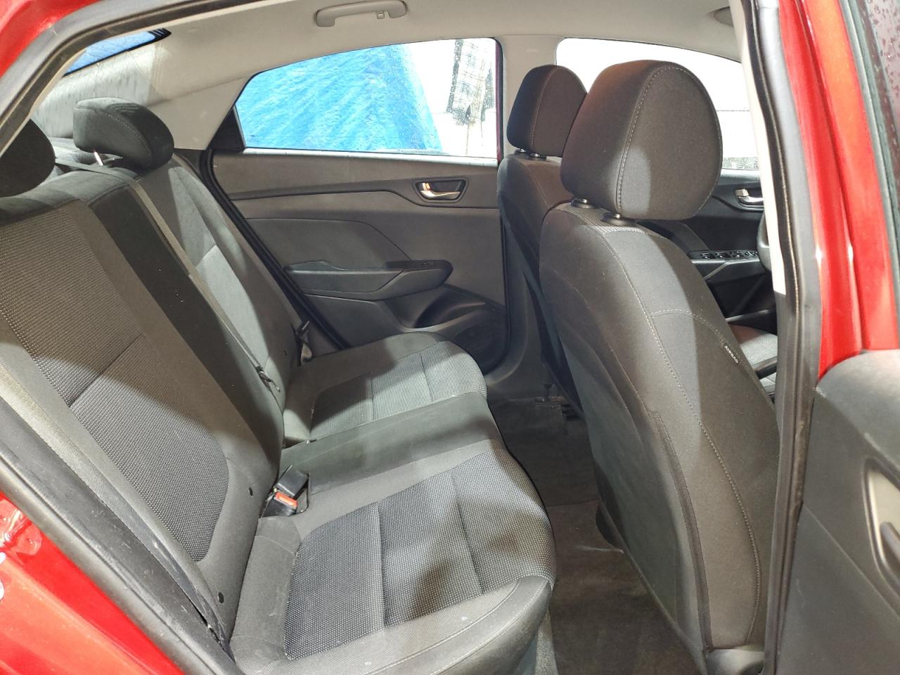 2022 Hyundai Accent VIN 3KPC24A66NE160898 Copart auction photo, rear end / minor dent/scratches damage thumbnail 10