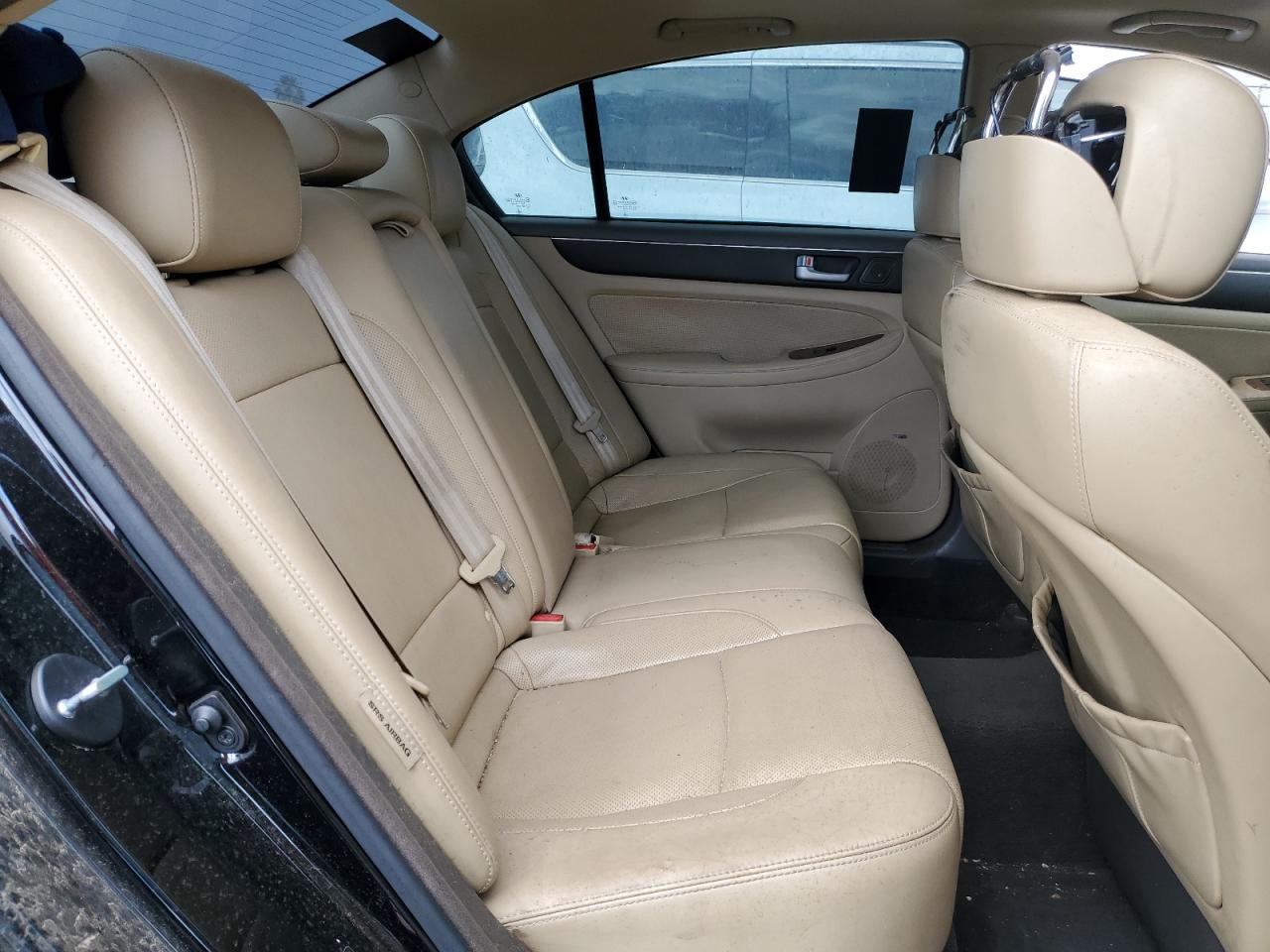 2013 Hyundai Genesis VIN KMHGC4DD0DU257356 Copart auction photo, side damage thumbnail 10