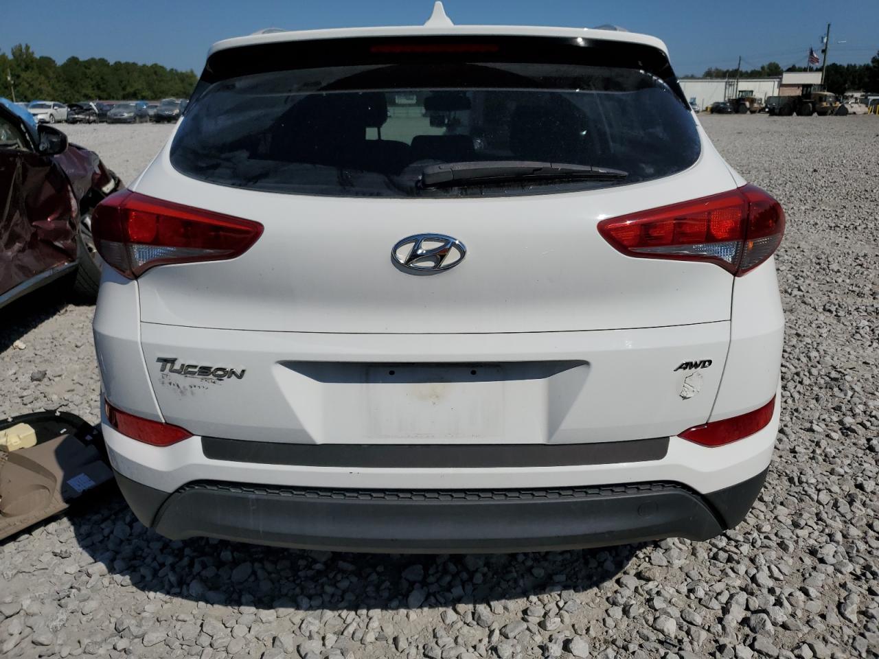 2018 Hyundai Tucson VIN KM8J3CA43JU741120 Copart auction photo, side damage thumbnail 6