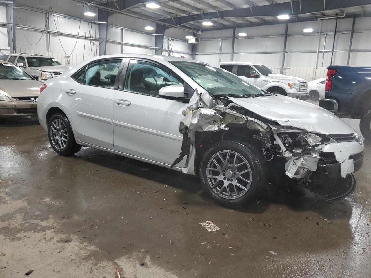 2015 Toyota Corolla VIN 2T1BURHE2FC356787 Copart auction photo, front end damage thumbnail 4