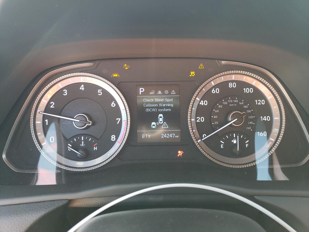 2023 Hyundai Sonata VIN KMHL24JA5PA318279 Copart auction photo, side damage thumbnail 9