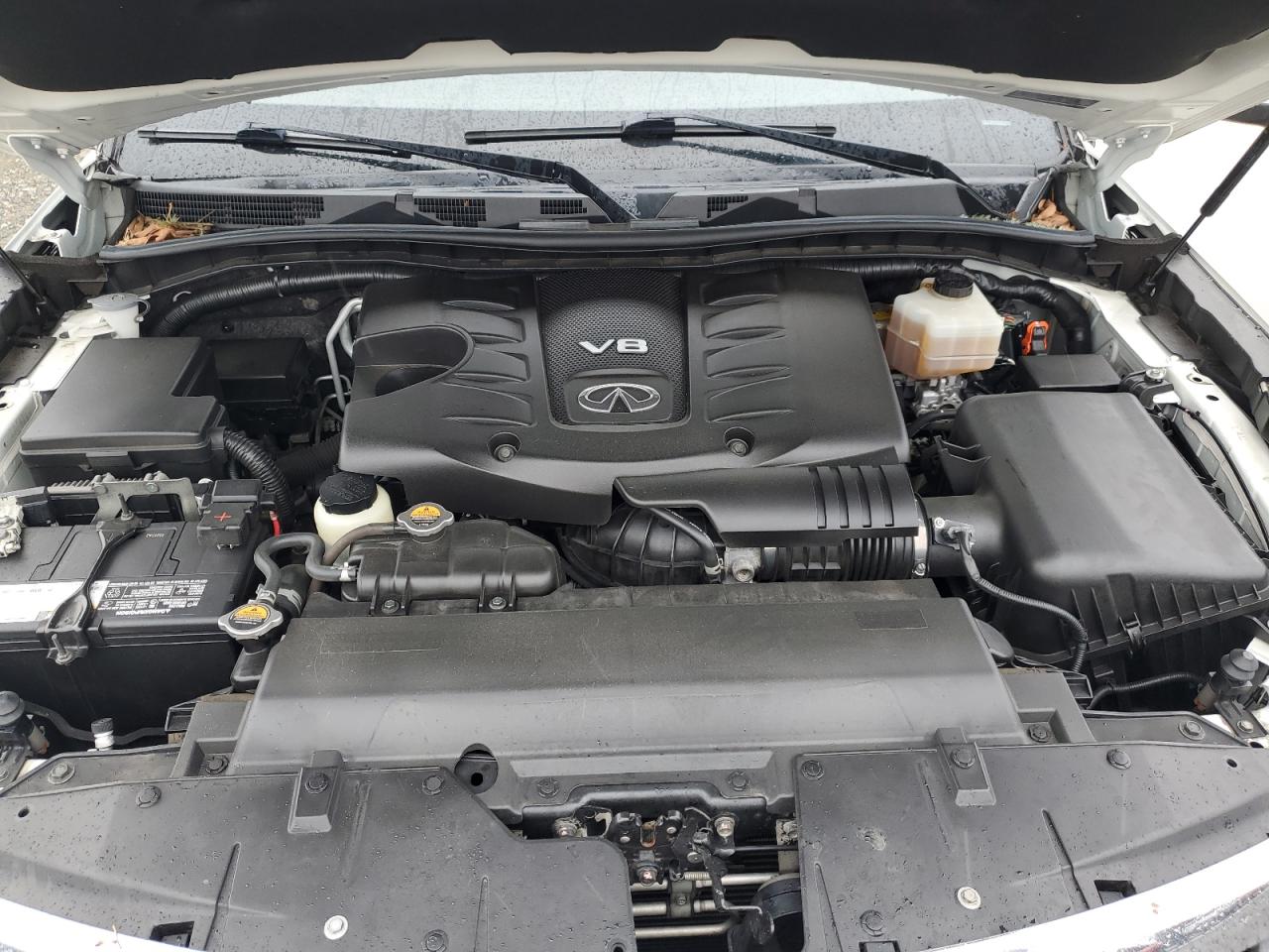 2016 Infiniti QX80 VIN JN8AZ2NC0G9402622 Copart auction photo, rear end / side damage thumbnail 13