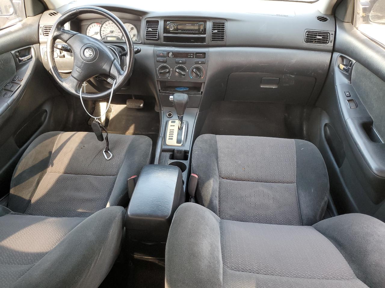 2004 Toyota Corolla VIN 1NXBR32E74Z329832 Copart auction photo, side damage thumbnail 8