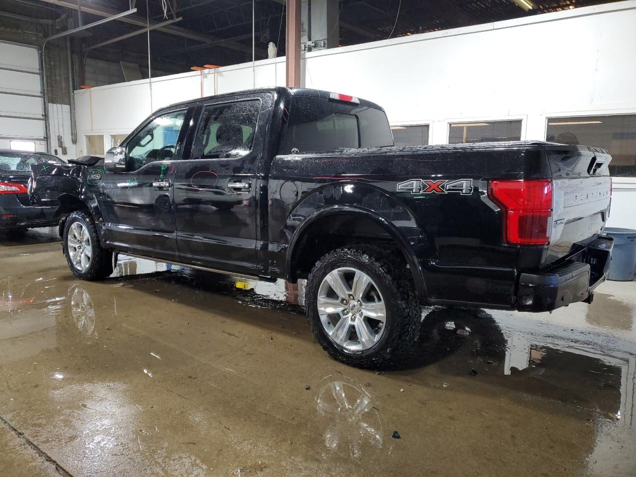 2019 Ford F-150 VIN 1FTEW1E49KFA35982 Copart auction photo, front end / side damage thumbnail 2