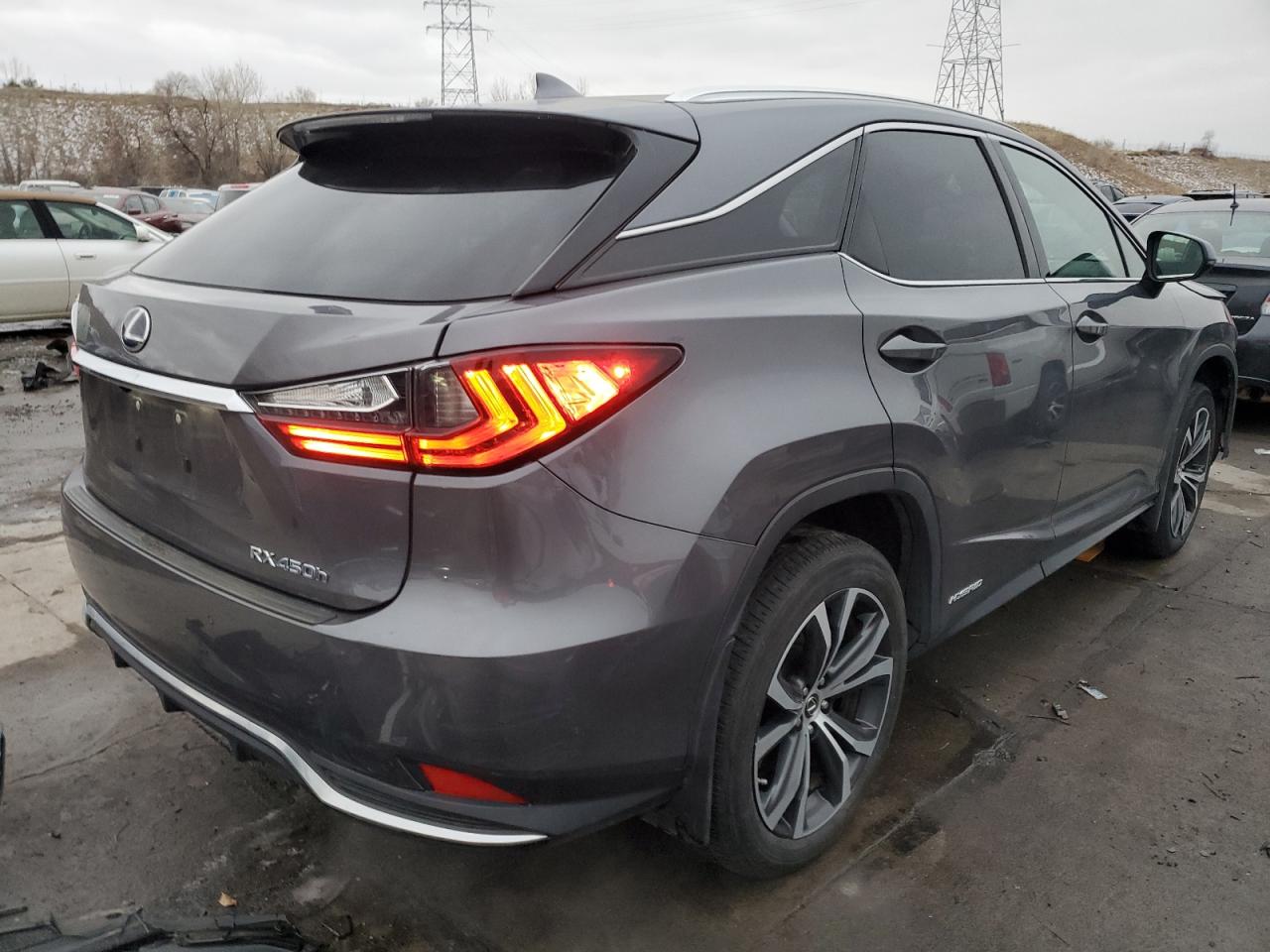 2022 Lexus RX VIN 2T2HGMDA5NC093843 Copart auction photo, front end damage thumbnail 3