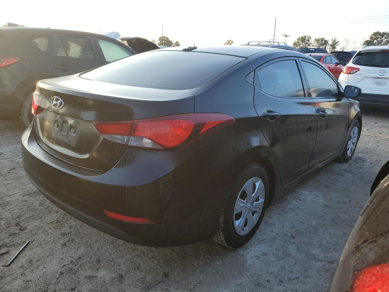 2016 Hyundai Elantra VIN 5NPDH4AE2GH662980 Copart auction photo, water/flood damage thumbnail 3
