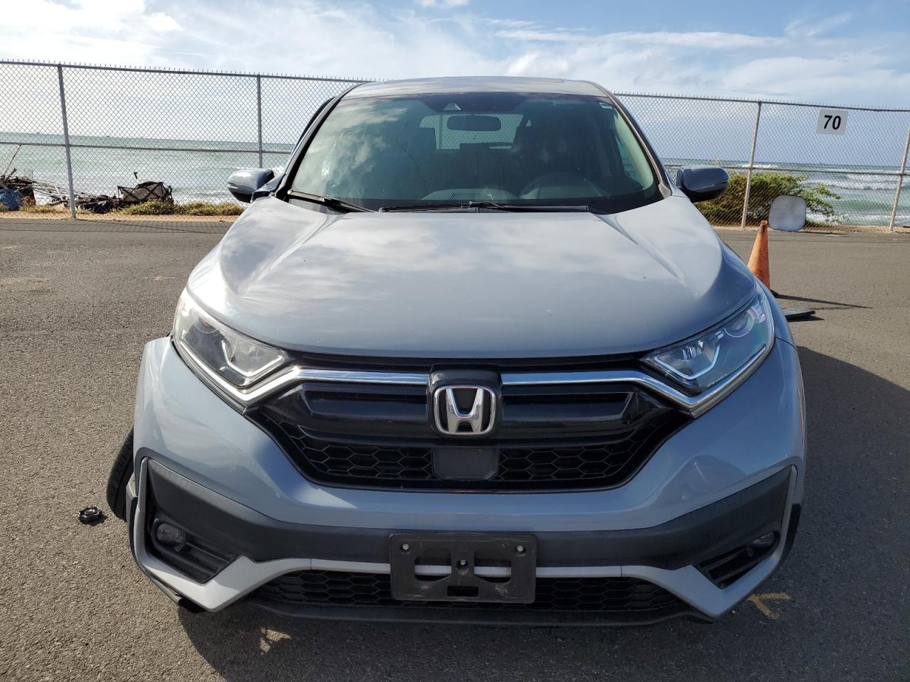 2022 Honda CR-V VIN 7FARW1H57NE000683 Copart auction photo, front end / side damage thumbnail 5