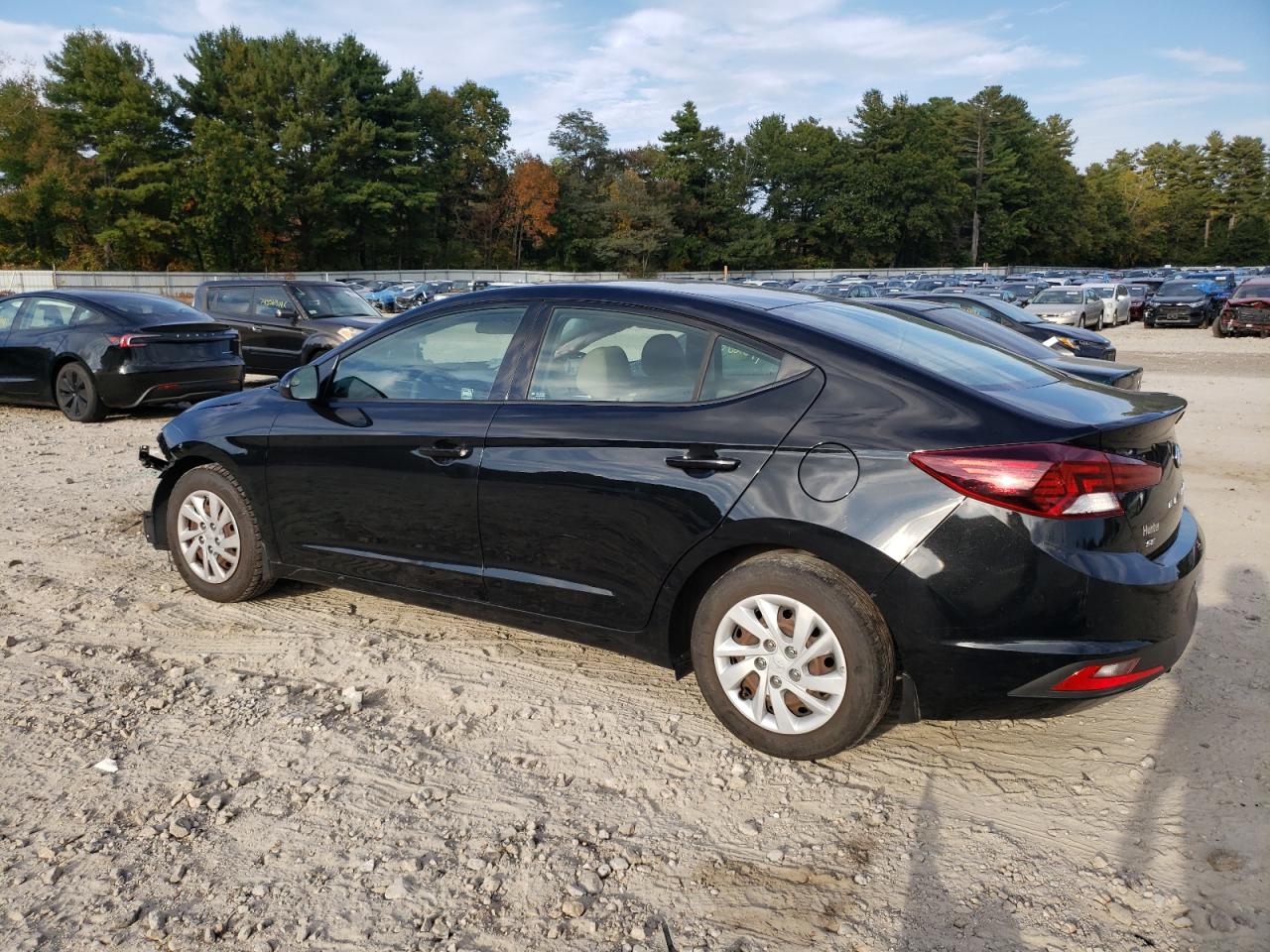 2020 Hyundai Elantra VIN 5NPD74LF2LH515772 Copart auction photo, front end / minor dent/scratches damage thumbnail 2