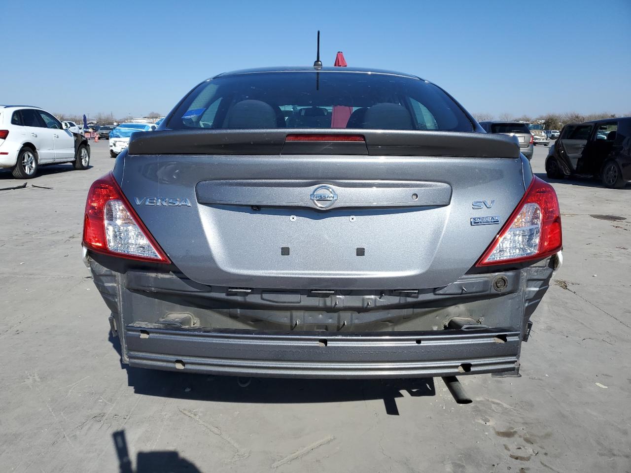 2018 Nissan Versa VIN 3N1CN7AP8JL886997 Copart auction photo, front end / rear end damage thumbnail 6