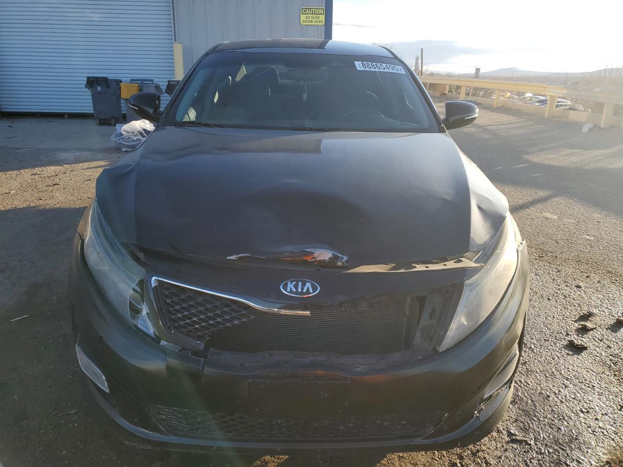 2015 KIA Optima VIN 5XXGM4A7XFG486684 Copart auction photo, front end damage thumbnail 5