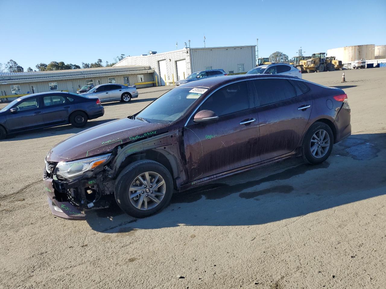 2020 KIA Optima VIN 5XXGT4L32LG419070