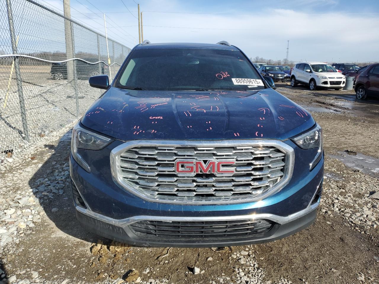 2021 GMC Terrain VIN 3GKALPEV3ML303568 Copart auction photo, rear end / minor dent/scratches damage thumbnail 5