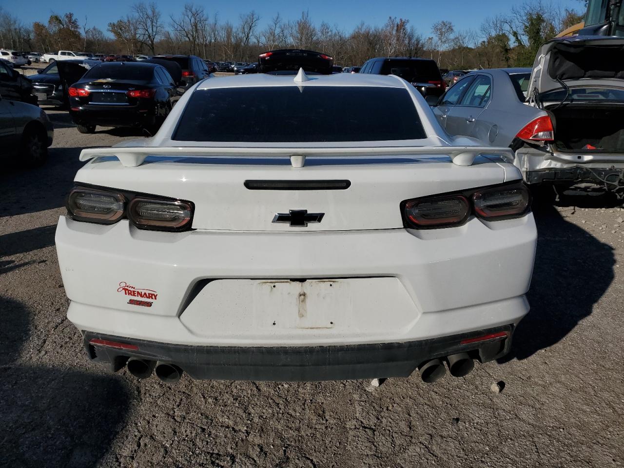 2020 Chevrolet Camaro VIN 1G1FE1R76L0137331 Copart auction photo, front end / rear end damage thumbnail 6