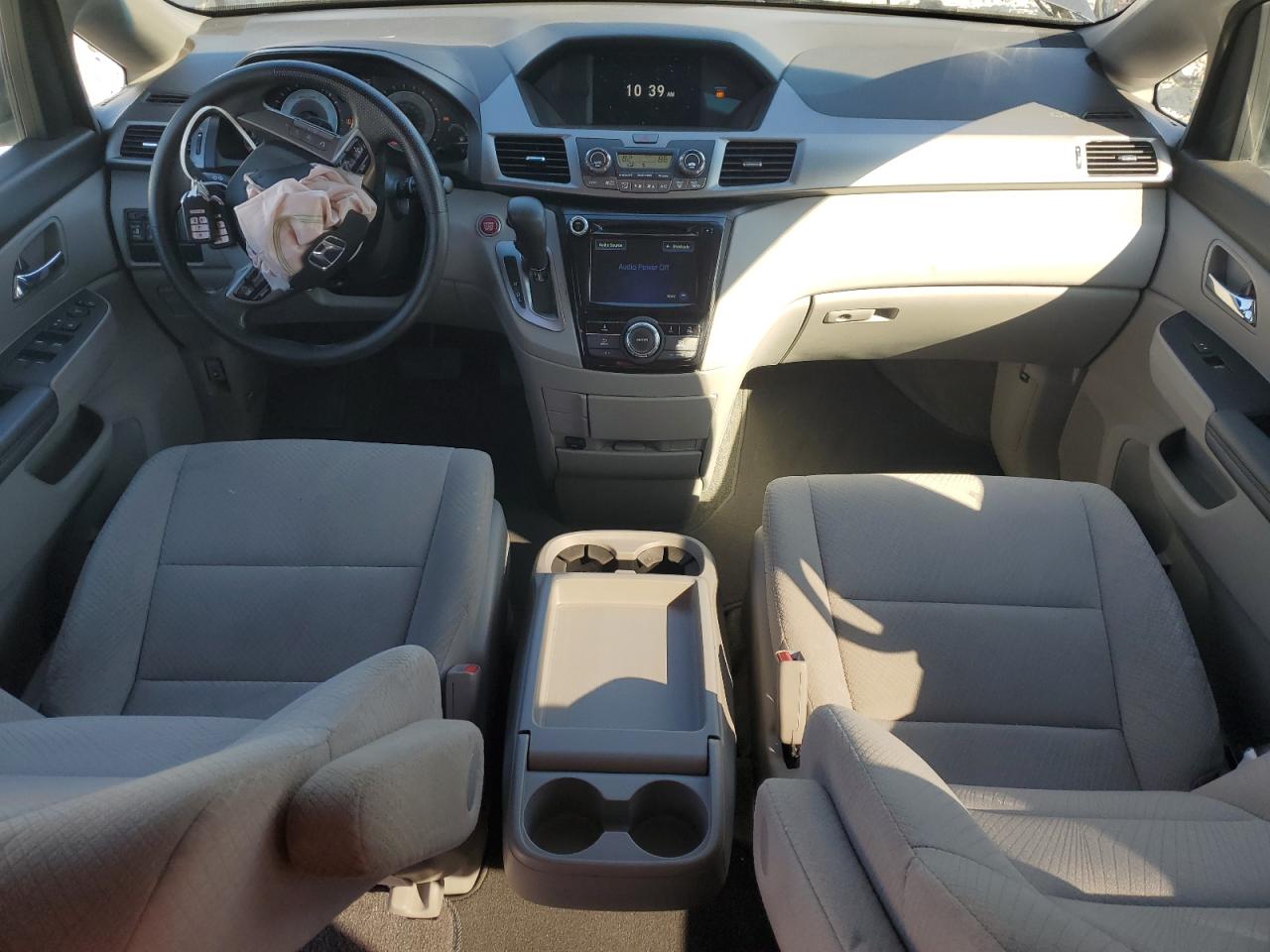 2016 Honda Odyssey VIN 5FNRL5H4XGB097450 Copart auction photo, front end / undercarriage damage thumbnail 8