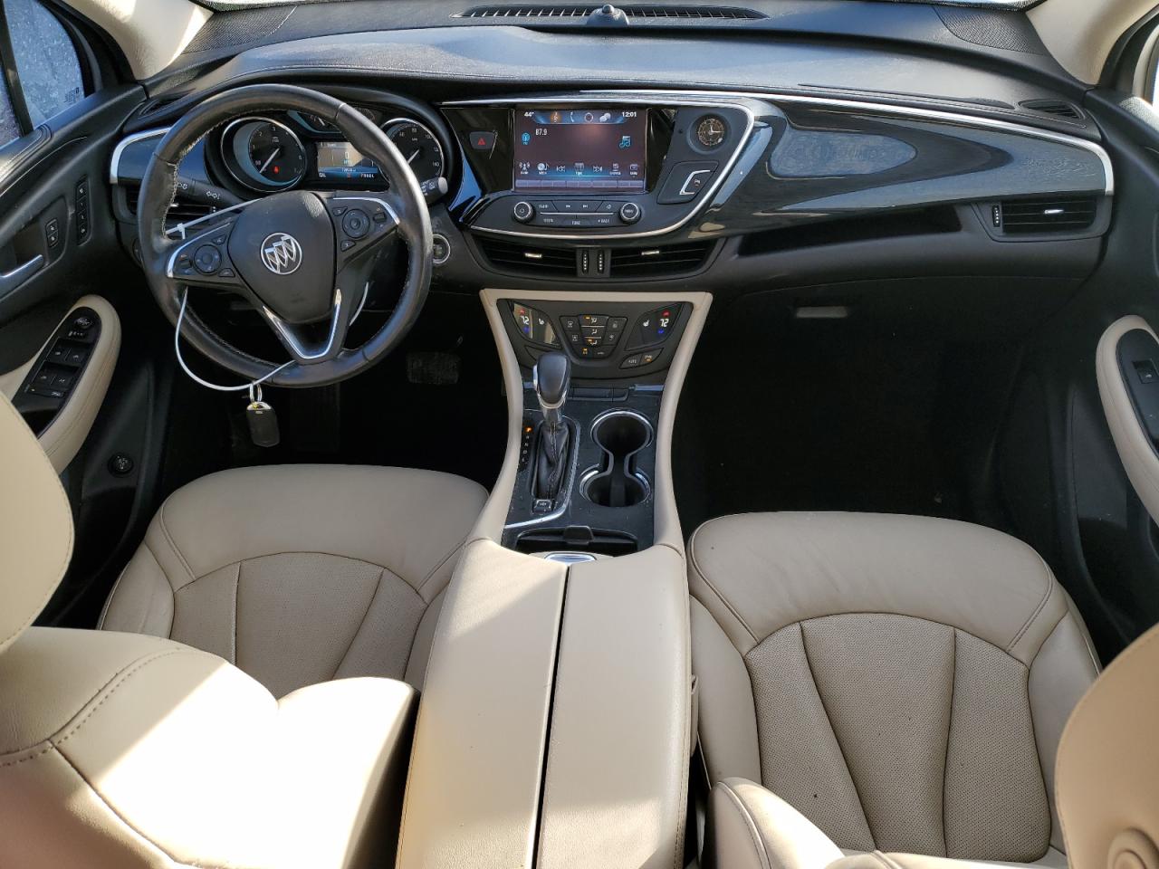 2017 Buick Envision VIN LRBFXDSA8HD121994 Copart auction photo, undercarriage / front end damage thumbnail 8