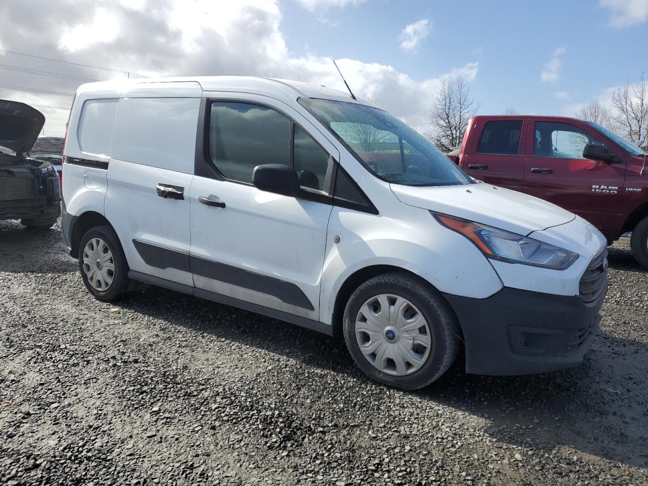 2021 Ford Transit VIN NM0LS6E21M1495732 Copart auction photo, side damage thumbnail 4