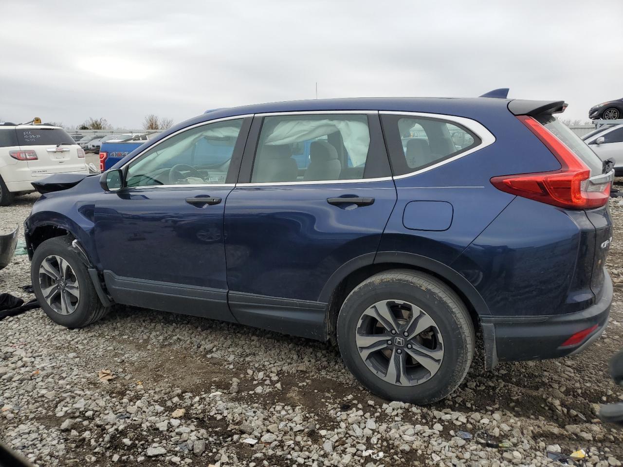 2019 Honda CR-V VIN 2HKRW6H31KH202858 Copart auction photo, front end / minor dent/scratches damage thumbnail 2