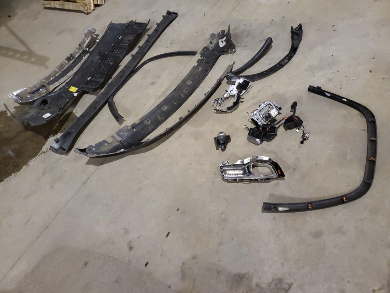 2014 Jeep Grand Cherokee VIN 1C4RJFCG8EC580457 Copart auction photo, front end / side damage thumbnail 13