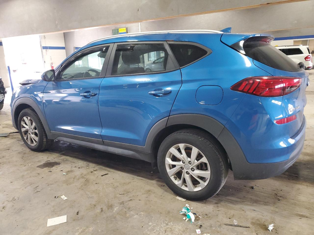 2020 Hyundai Tucson VIN KM8J3CA43LU088114 Copart auction photo, front end damage thumbnail 2
