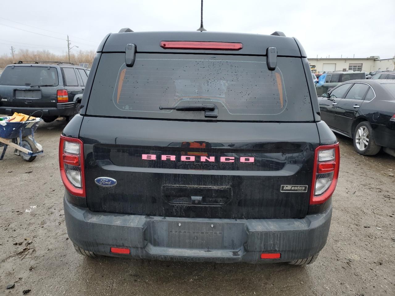 2022 Ford Bronco VIN 3FMCR9A61NRD21333 Copart auction photo, front end / minor dent/scratches damage thumbnail 6