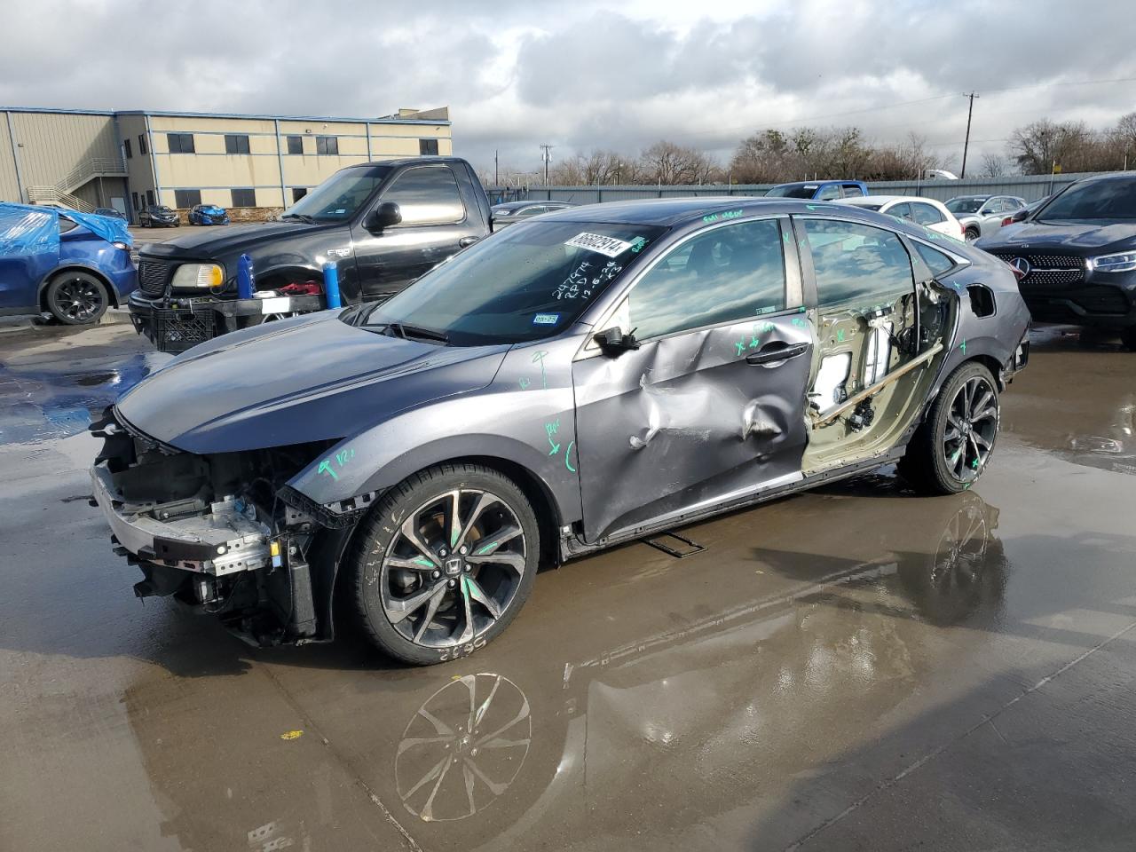 2021 Honda Civic VIN 2HGFC2F82MH526370