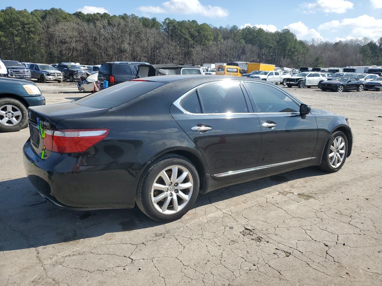2007 Lexus LS VIN JTHBL46F875015361 Copart auction photo, all over / undercarriage damage thumbnail 3