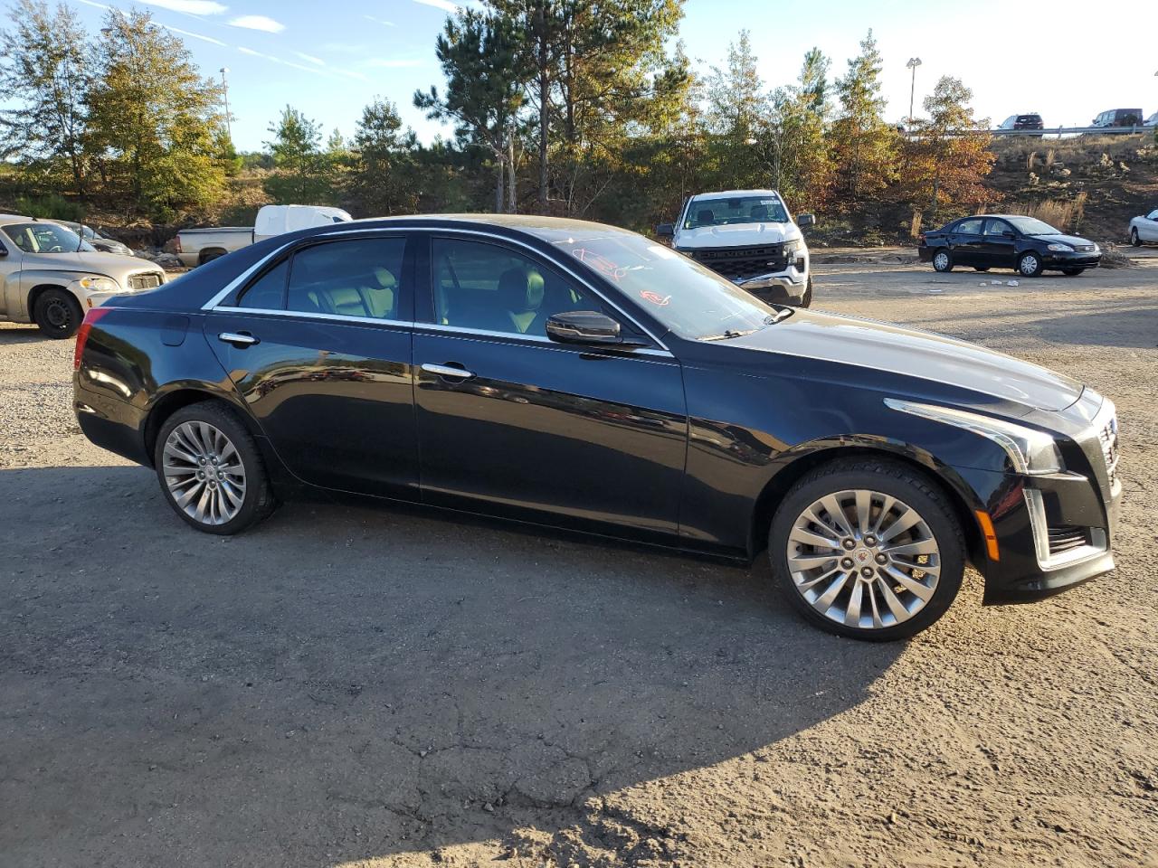 2014 Cadillac CTS VIN 1GCWGFCA0D1903973 Copart auction photo, minor dent/scratches damage thumbnail 4