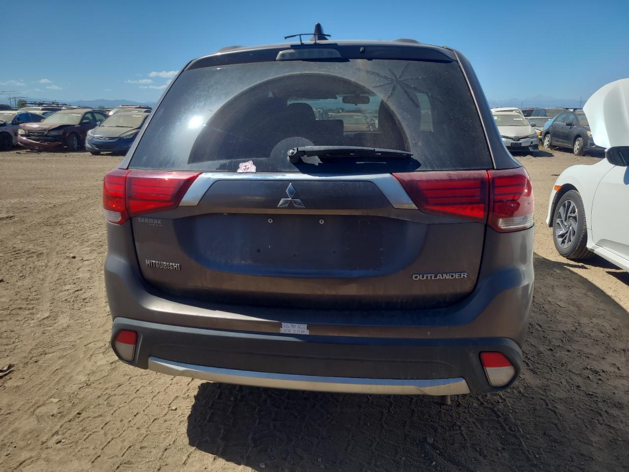 2018 Mitsubishi Outlander VIN JA4AD2A30JZ029583 Copart auction photo, front end damage thumbnail 6