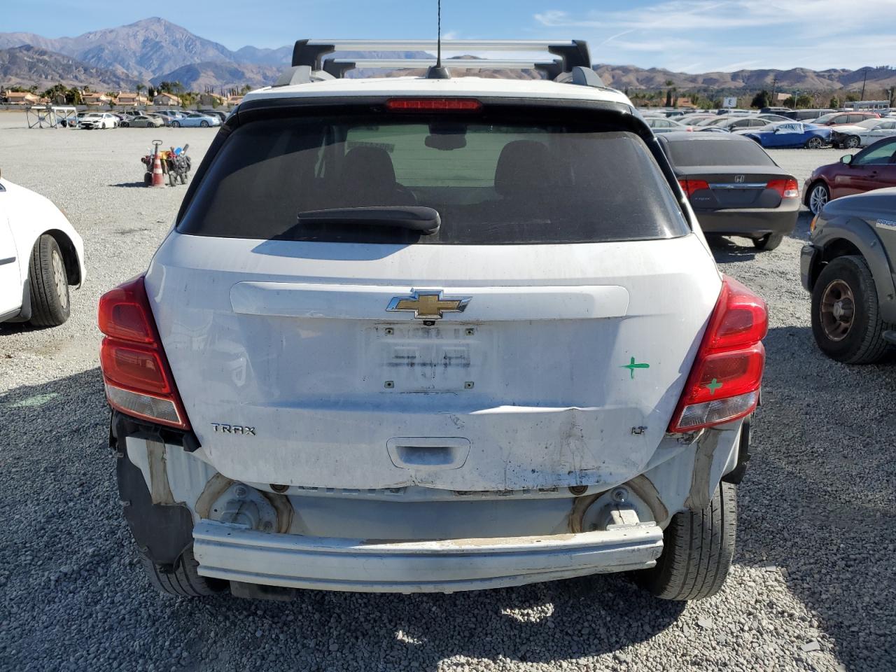 2020 Chevrolet Trax VIN 3GNCJLSB2LL203240 Copart auction photo, front end / rear end damage thumbnail 6
