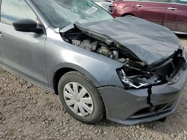 2016 Volkswagen Jetta VIN 3VW267AJ2GM347003 Copart auction photo, front end / top/roof damage thumbnail 10
