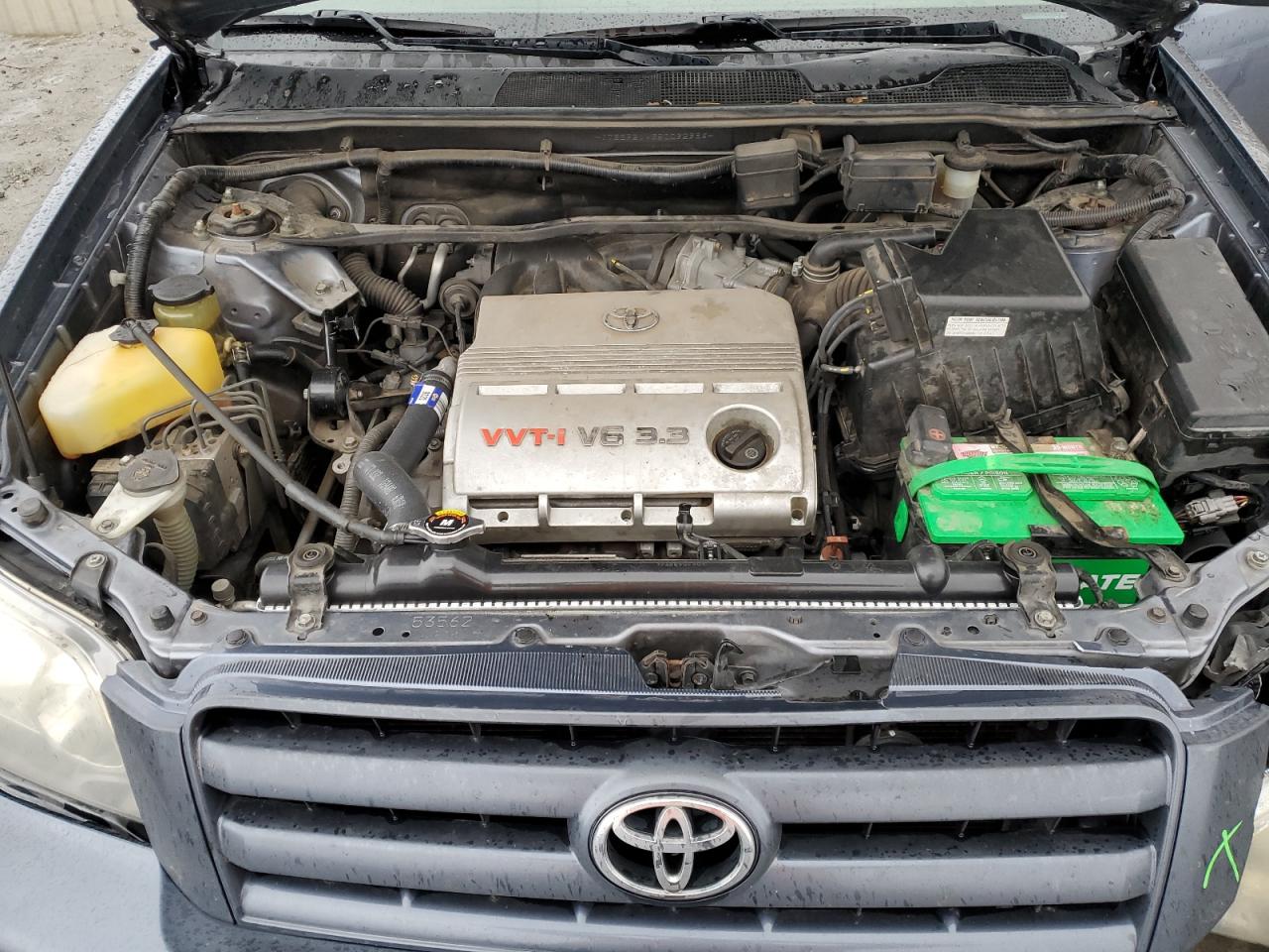 2005 Toyota Highlander VIN JTEEP21A350092986 Copart auction photo, front end / side damage thumbnail 12