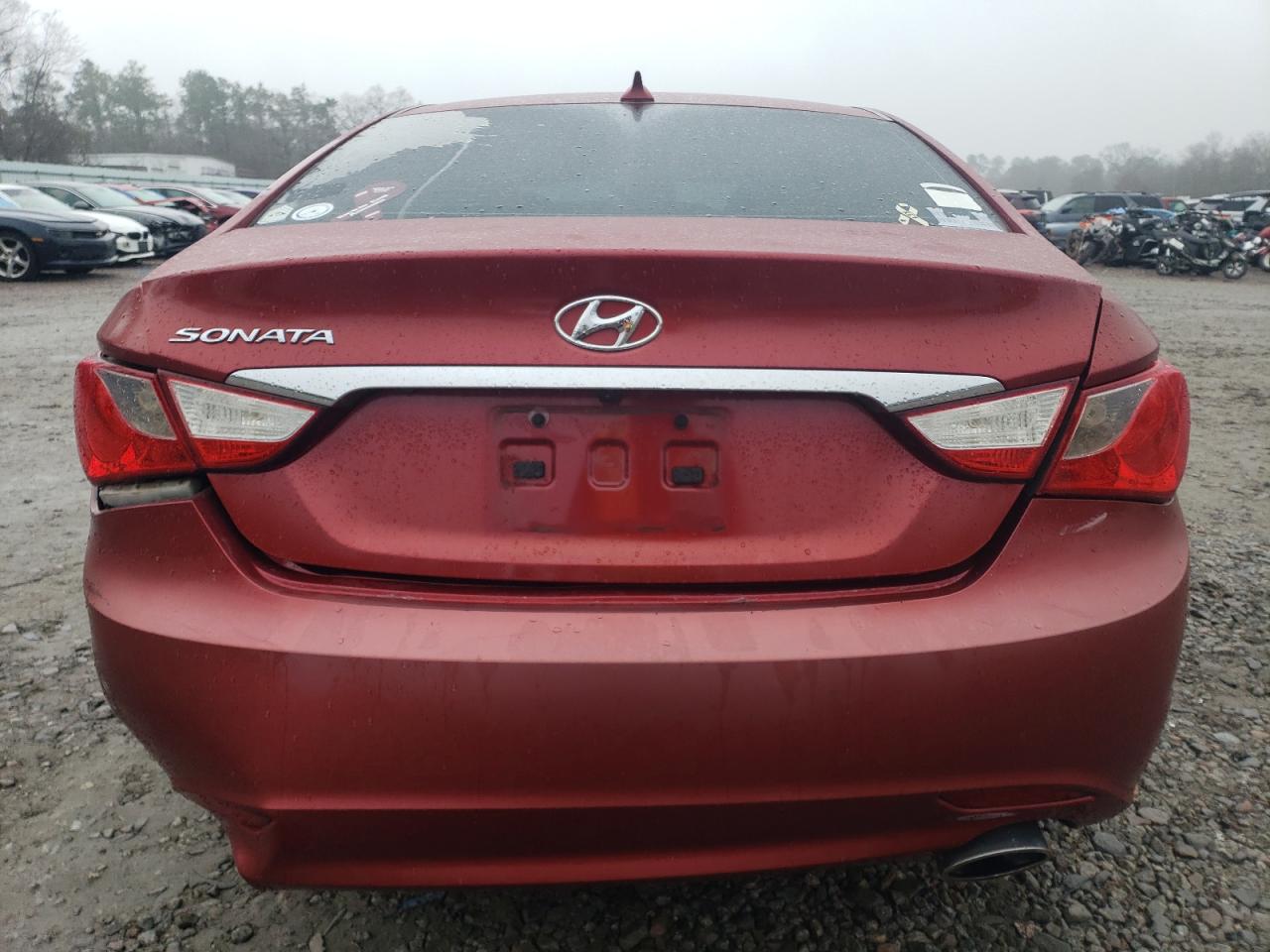 2013 Hyundai Sonata VIN 5NPEC4ACXDH577950 Copart auction photo, front end / rear end damage thumbnail 6