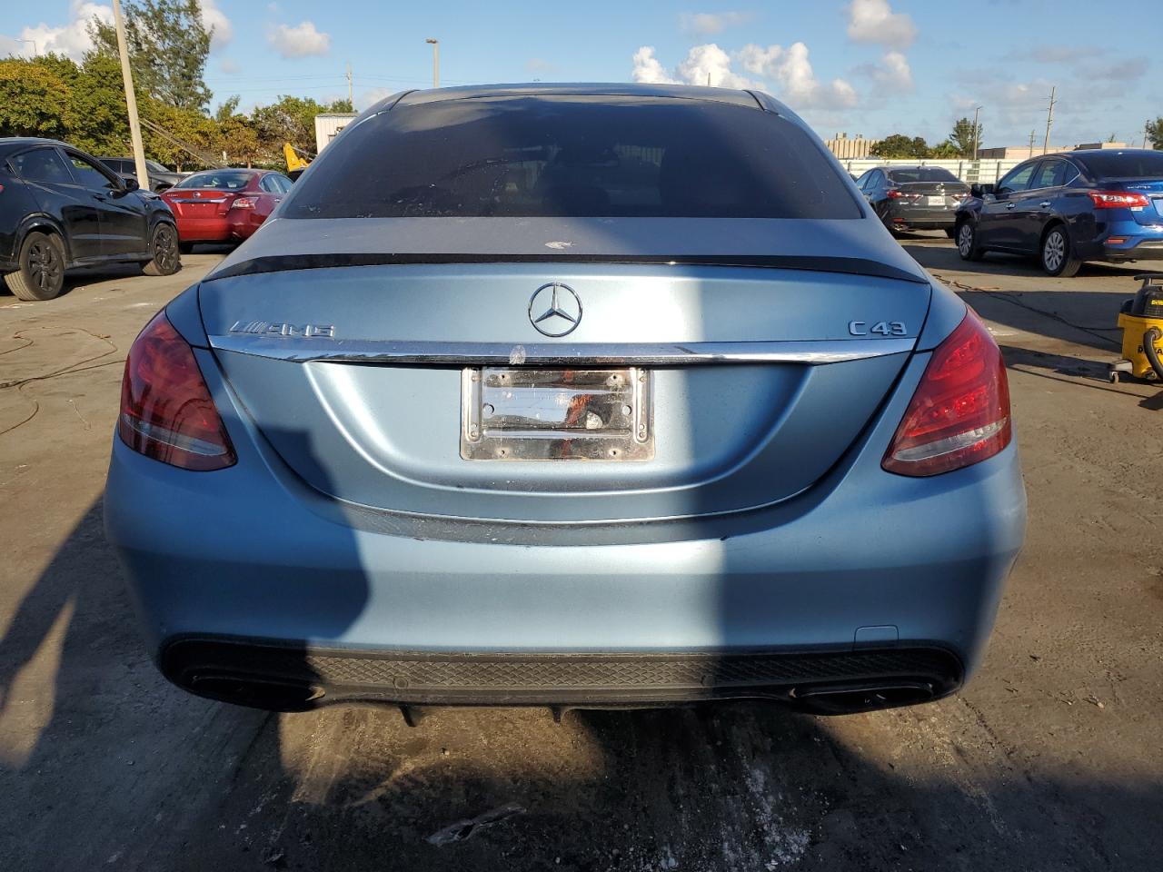 2018 Mercedes-Benz C-klasse VIN 55SWF6EB5JU251989 Copart auction photo, front end damage thumbnail 6