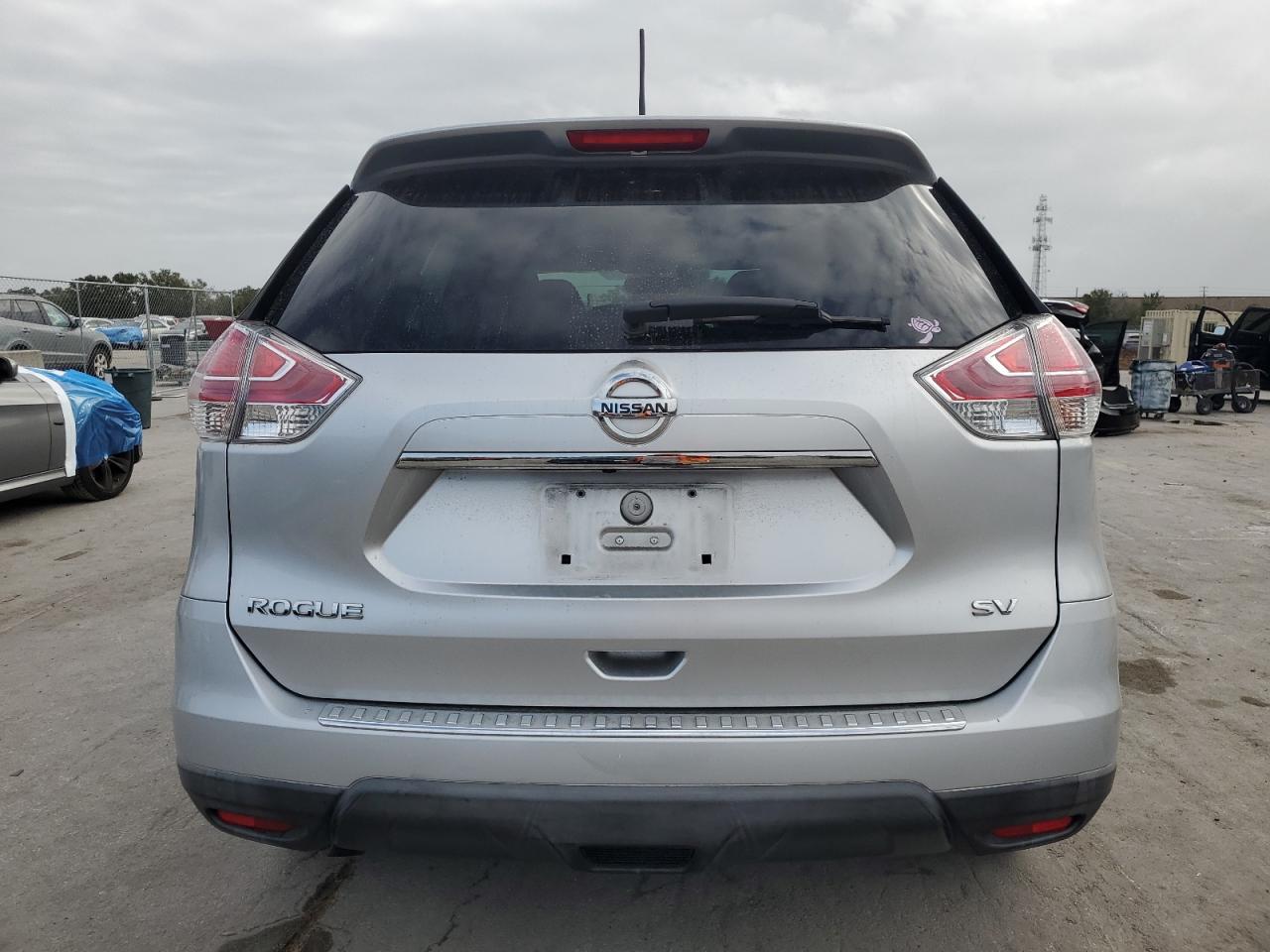 2016 Nissan Rogue VIN KNMAT2MT3GP619592 Copart auction photo, front end damage thumbnail 6