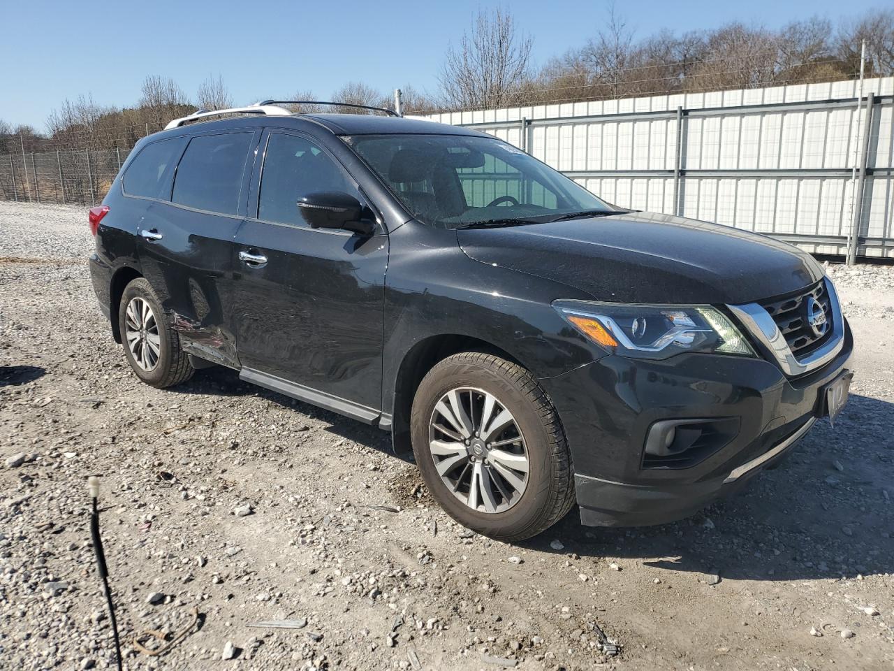 2017 Nissan Pathfinder VIN 5N1DR2MN8HC671656 Copart auction photo, side damage thumbnail 4