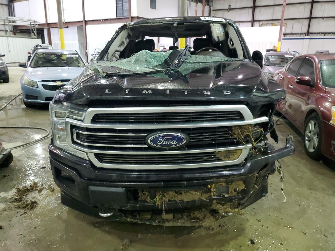 2019 Ford F-150 VIN 1FTEW1EG9KFD10194 Copart auction photo, rollover damage thumbnail 5