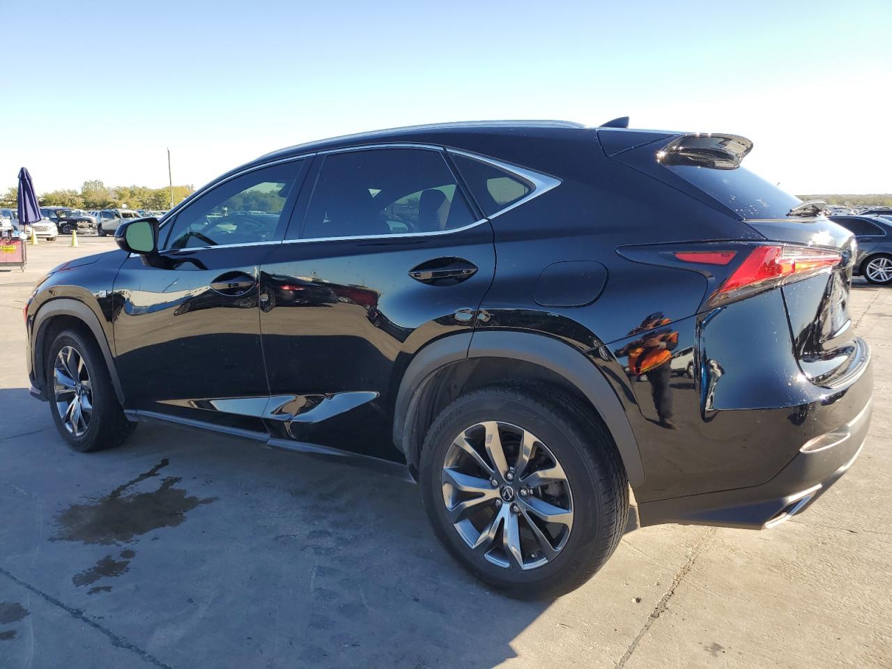 2021 Lexus NX VIN JTJSARBZ7M2183684 Copart auction photo, undercarriage / side damage thumbnail 2