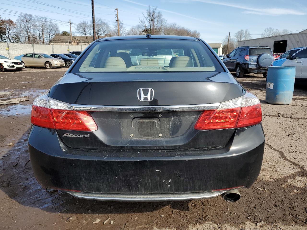 2013 Honda Accord VIN 1HGCR2F86DA176368 Copart auction photo, front end / side damage thumbnail 6