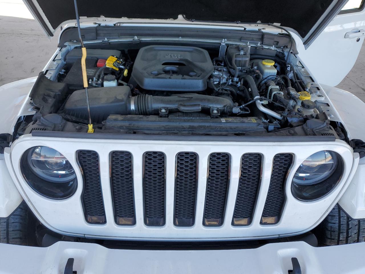 2021 Jeep Wrangler VIN 1C4HJXEN5MW604028 Copart auction photo, minor dent/scratches damage thumbnail 12