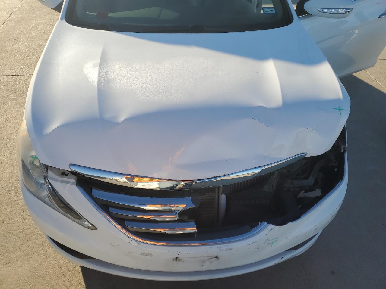 2014 Hyundai Sonata VIN 5NPEC4AB6EH817925 Copart auction photo, front end damage thumbnail 12