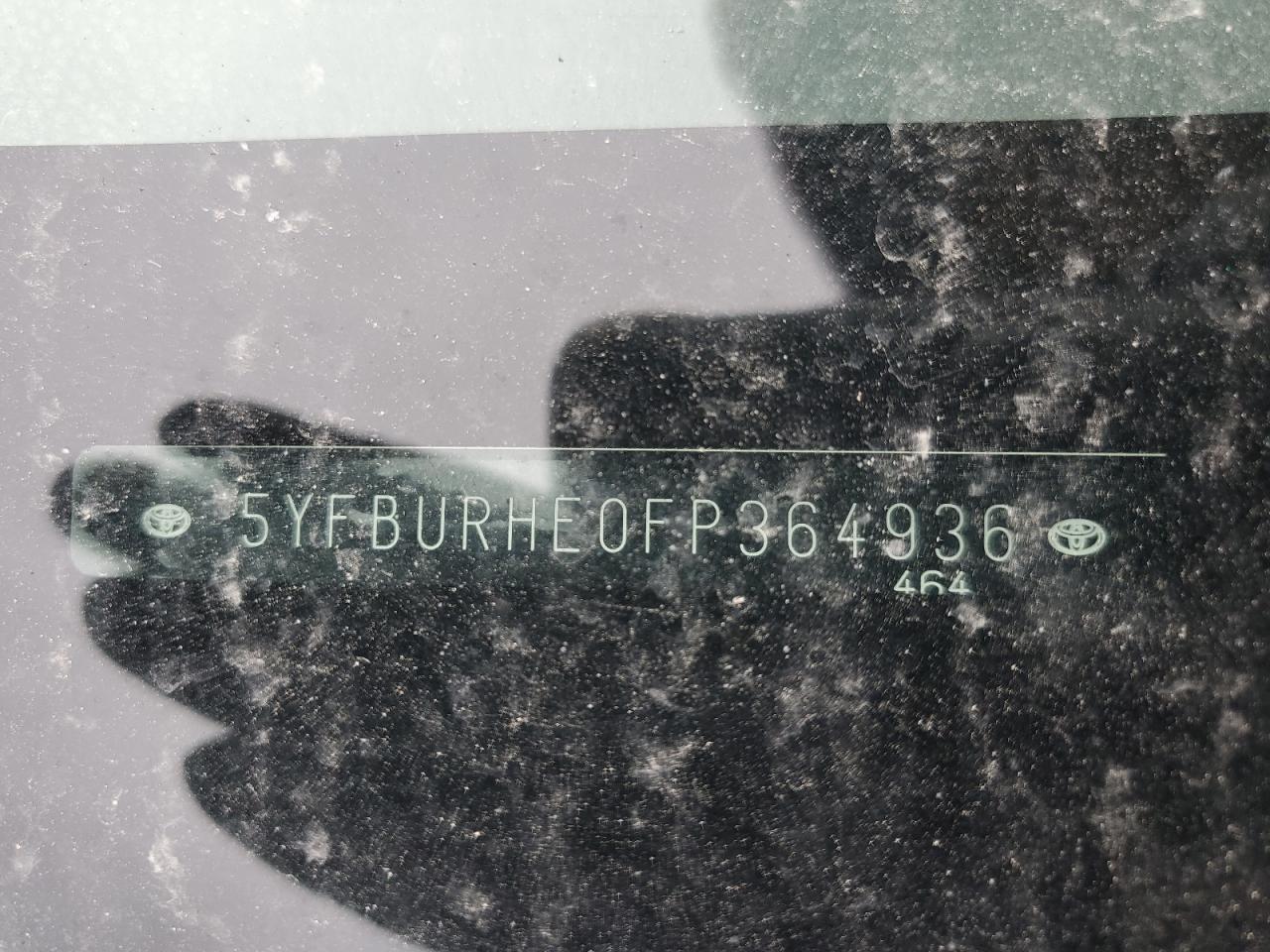2015 Toyota Corolla VIN 5YFBURHE0FP364936 Copart auction photo, side damage thumbnail 14