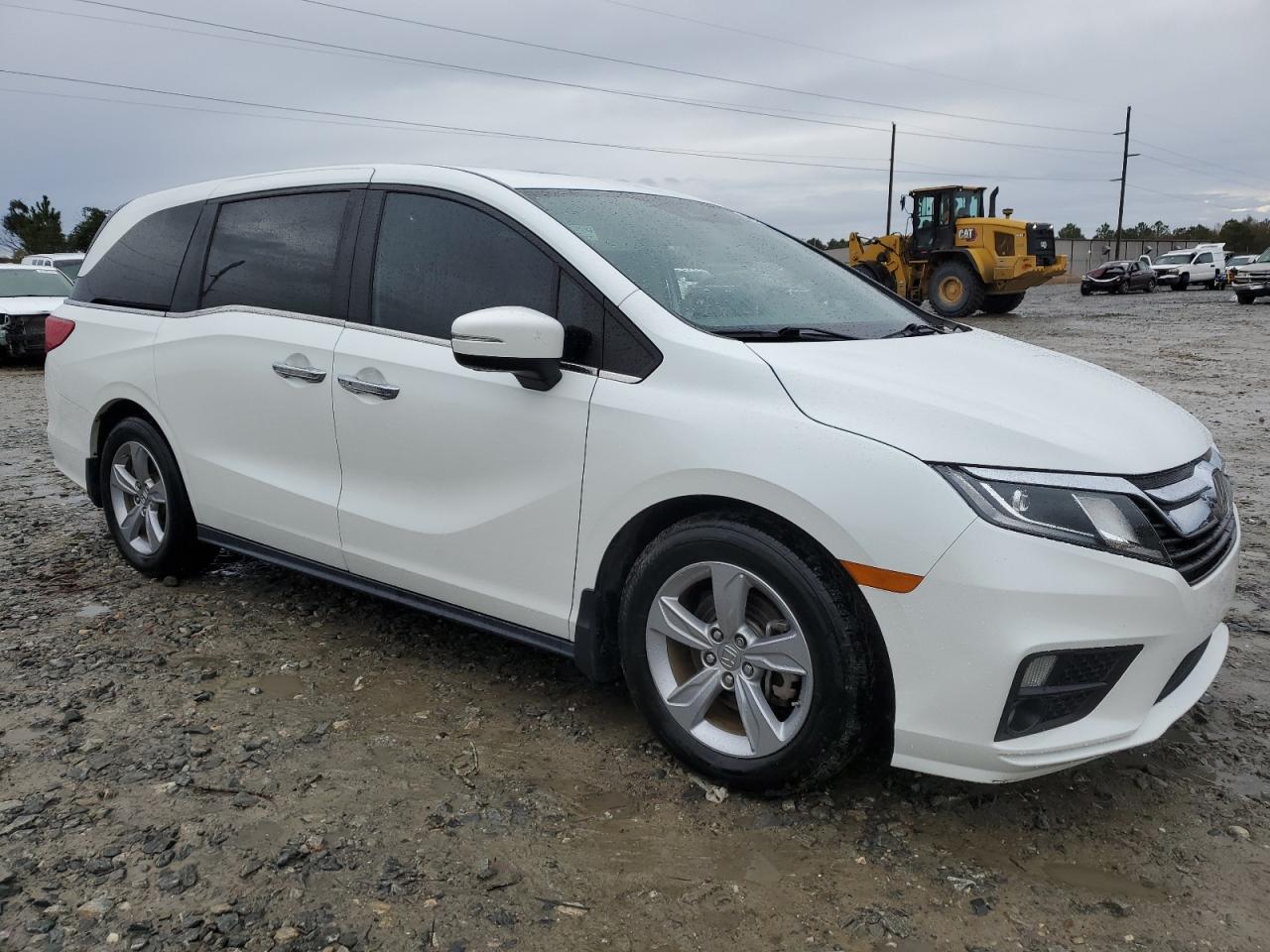 2020 Honda Odyssey VIN 5FNRL6H70LB026204 Copart auction photo, side damage thumbnail 4