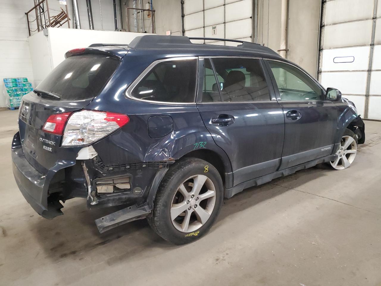 2013 Subaru Outback VIN 4S4BRBCC8D3312292 Copart auction photo, all over damage thumbnail 3