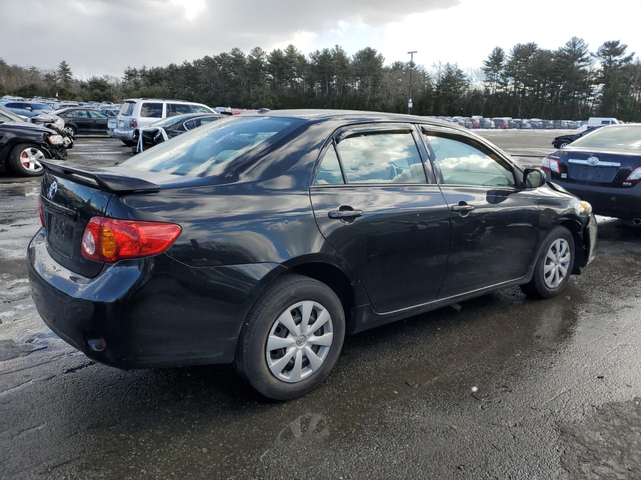 2010 Toyota Corolla VIN 2T1BU4EEXAC491807 Copart auction photo, front end / minor dent/scratches damage thumbnail 3