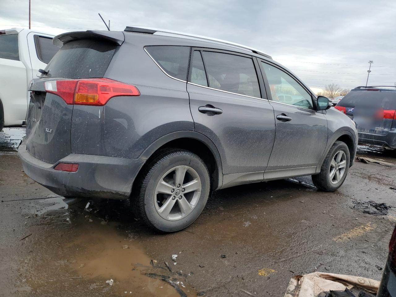 2015 Toyota RAV 4 VIN 2T3WFREVXFW146315 Copart auction photo, rear end damage thumbnail 3