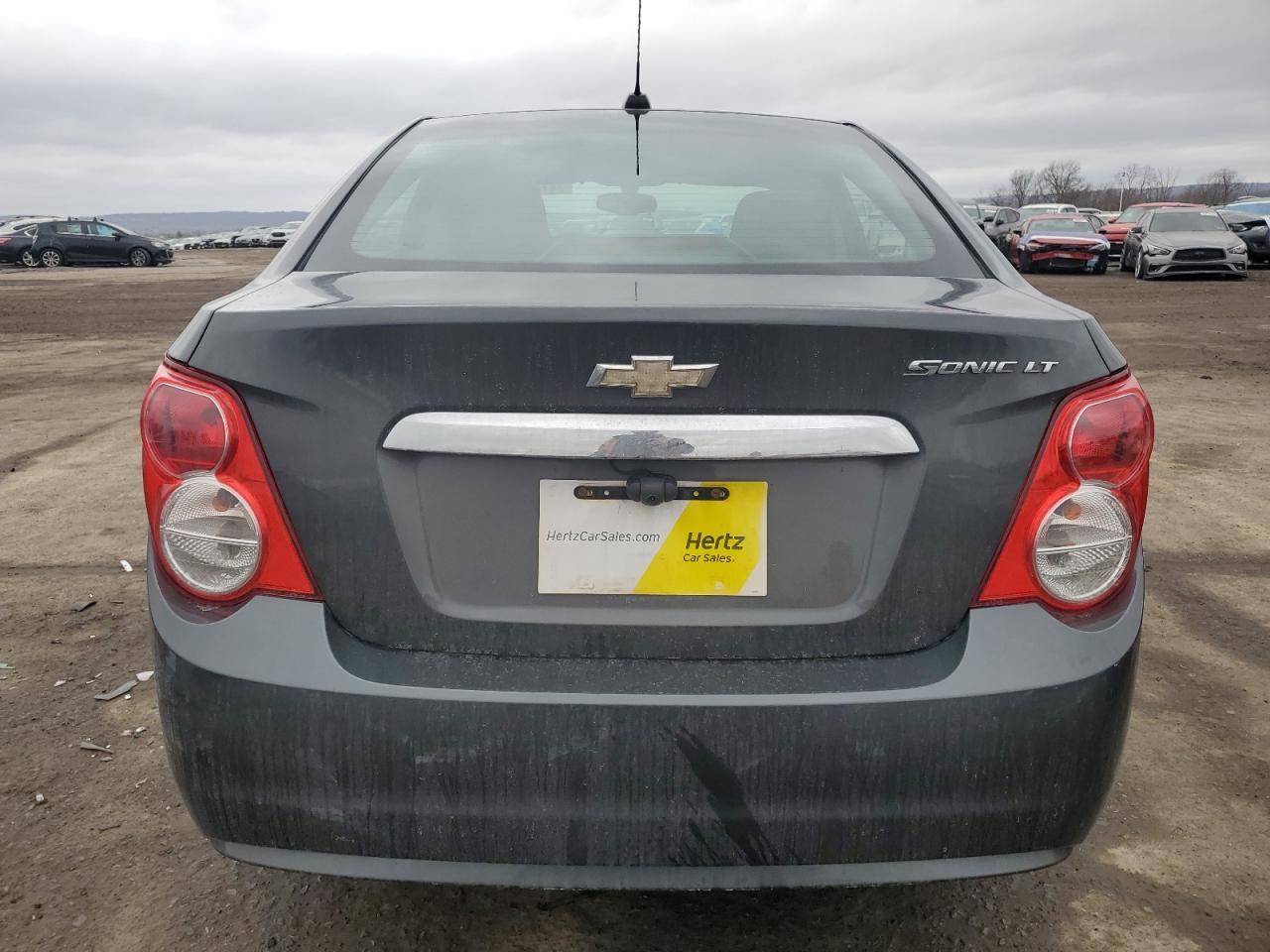 2016 Chevrolet Sonic VIN 1G1JC5SH5G4150063 Copart auction photo, side damage thumbnail 6