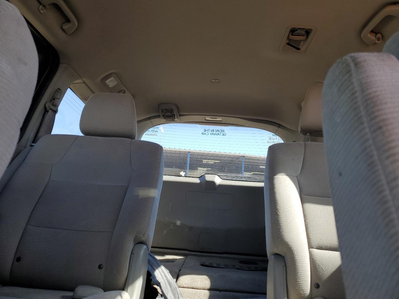 2012 Honda Odyssey VIN 5FNRL5H45CB145785 Copart auction photo, hail / rear end damage thumbnail 10