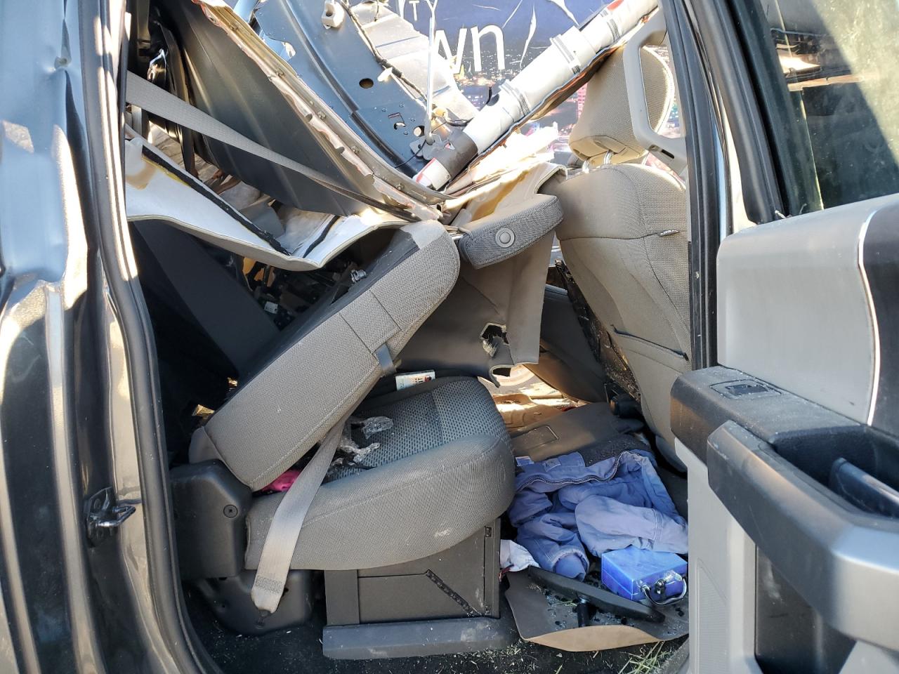 2017 Ford F350 VIN 1FT8W3DT8HED10953 Copart auction photo, all over damage thumbnail 10