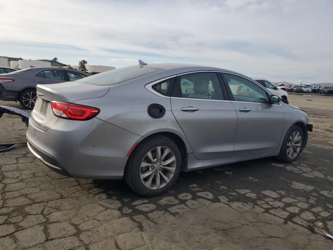 2015 Chrysler 200 VIN 1C3CCCCB7FN703369 Copart auction photo, front end damage thumbnail 3