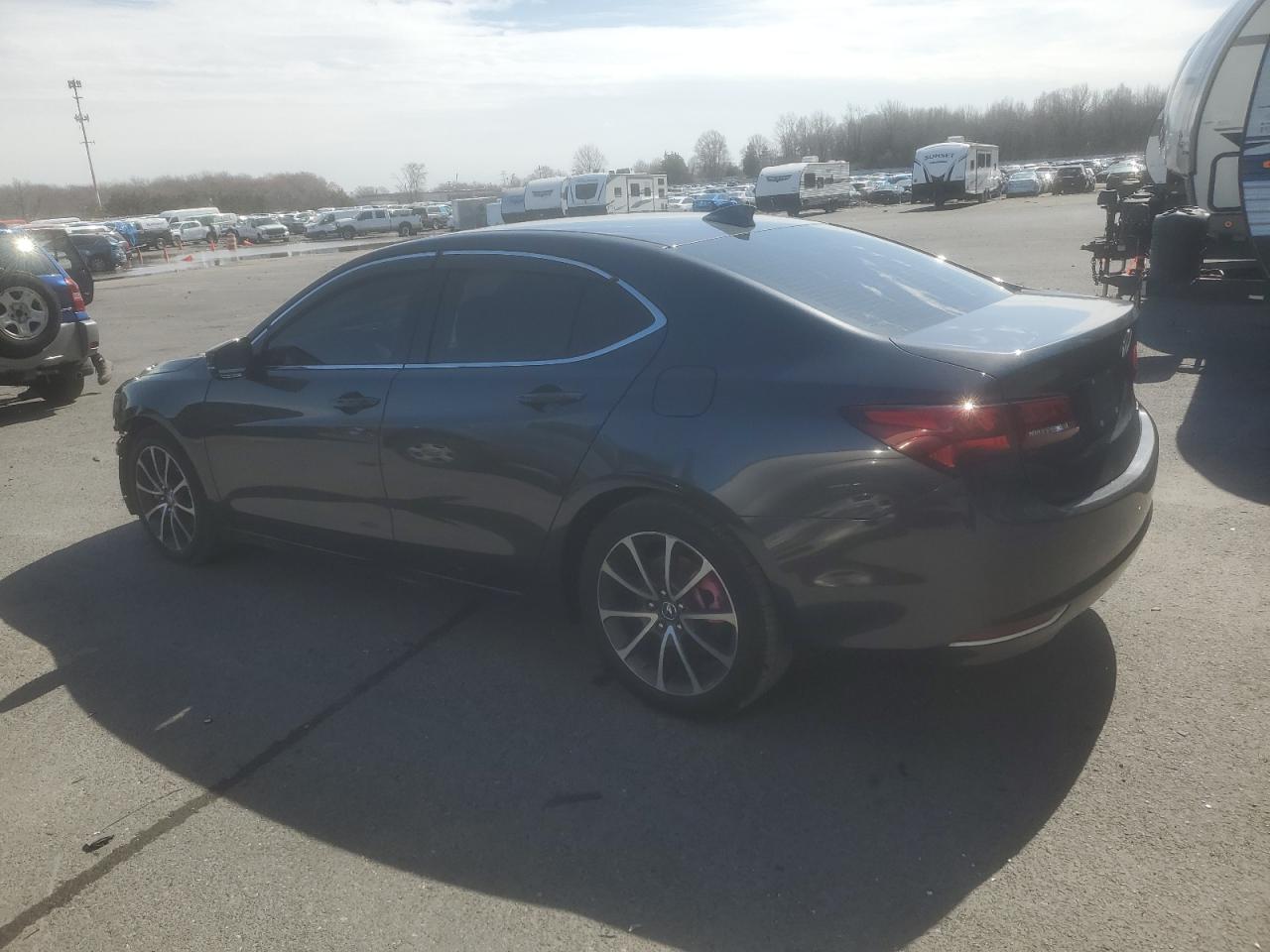 2015 Acura TLX VIN 19UUB3F57FA004132 Copart auction photo, front end damage thumbnail 2